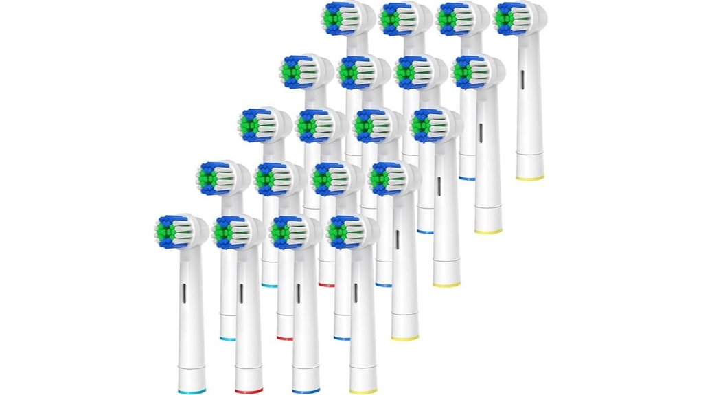 oral b replacement toothbrush heads