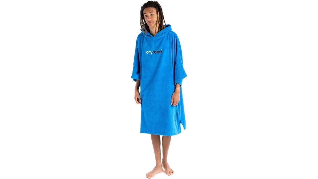 organic cotton hooded swimrobe