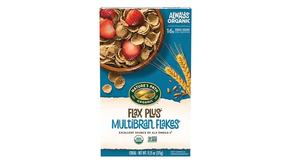 organic multibran flax cereal