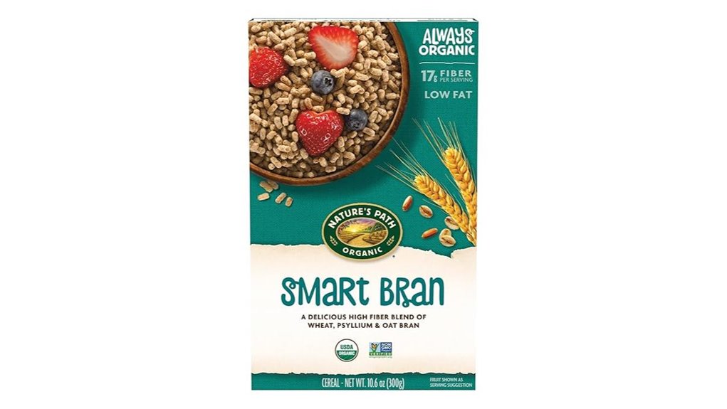 organic smart bran cereal