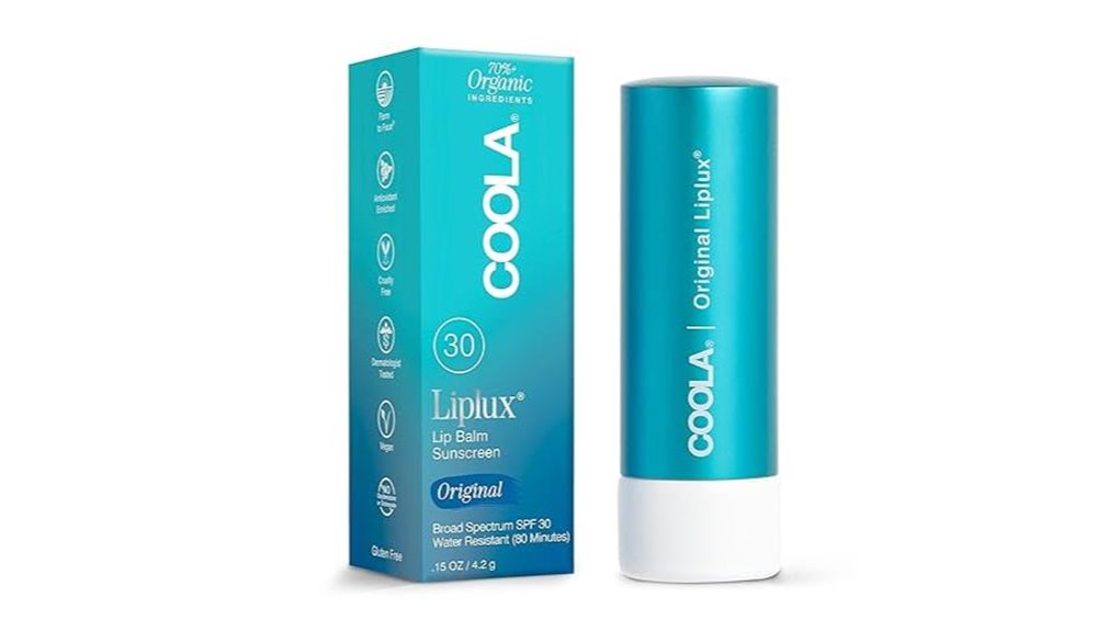 organic sunscreen lip balm