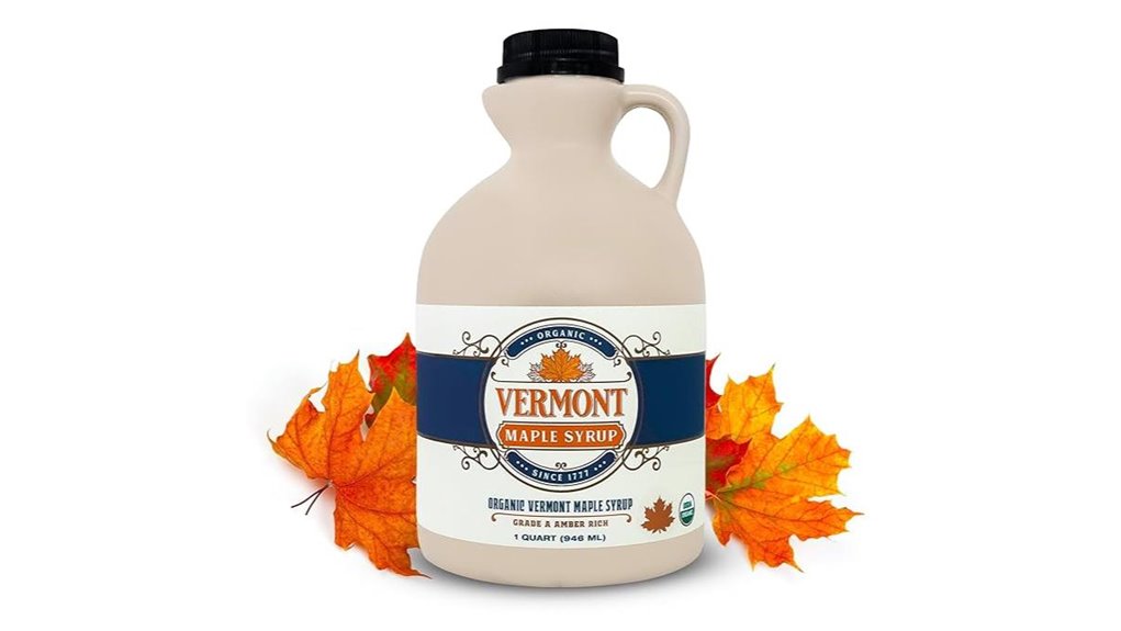 organic vermont amber maple syrup