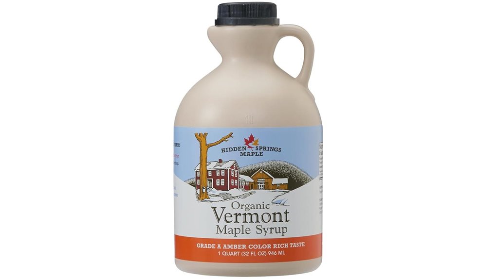 organic vermont amber maple syrup