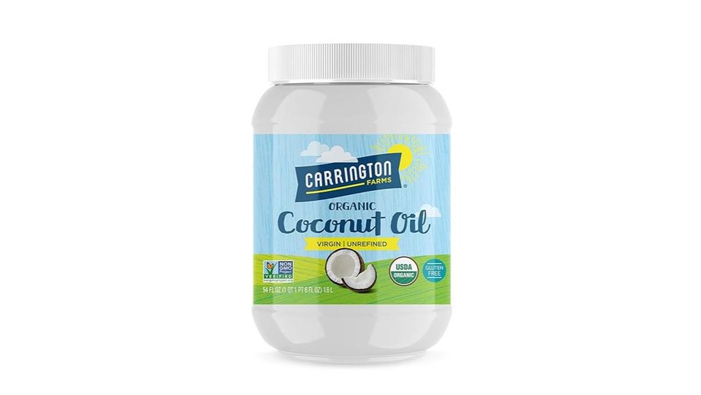 organic virgin coconut oil