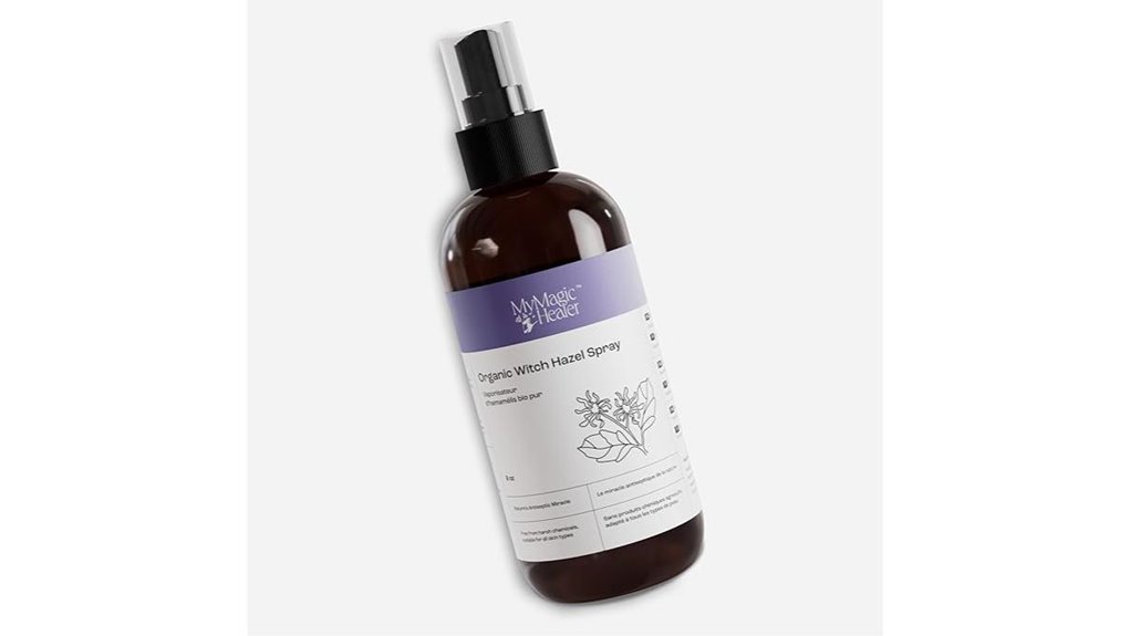 organic witch hazel spray