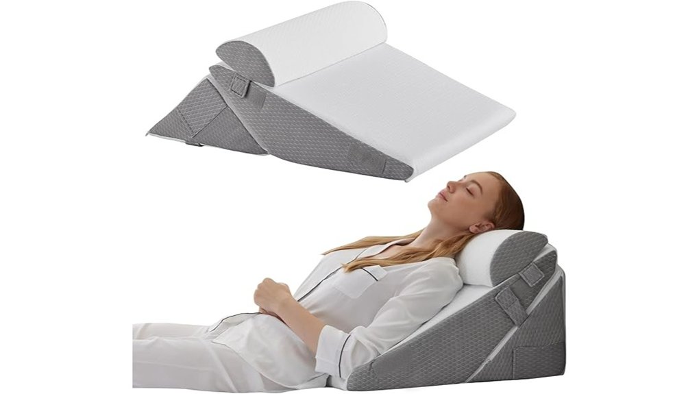 orthopedic three piece wedge pillow