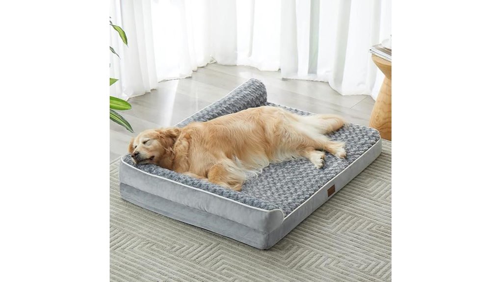 orthopedic waterproof large dog bed