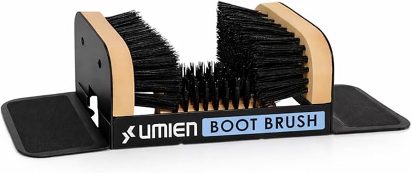 outdoor boot scraper brush