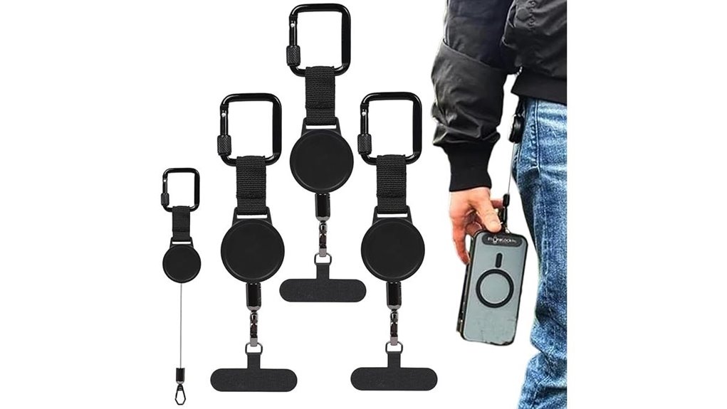 outdoor retractable phone lanyards