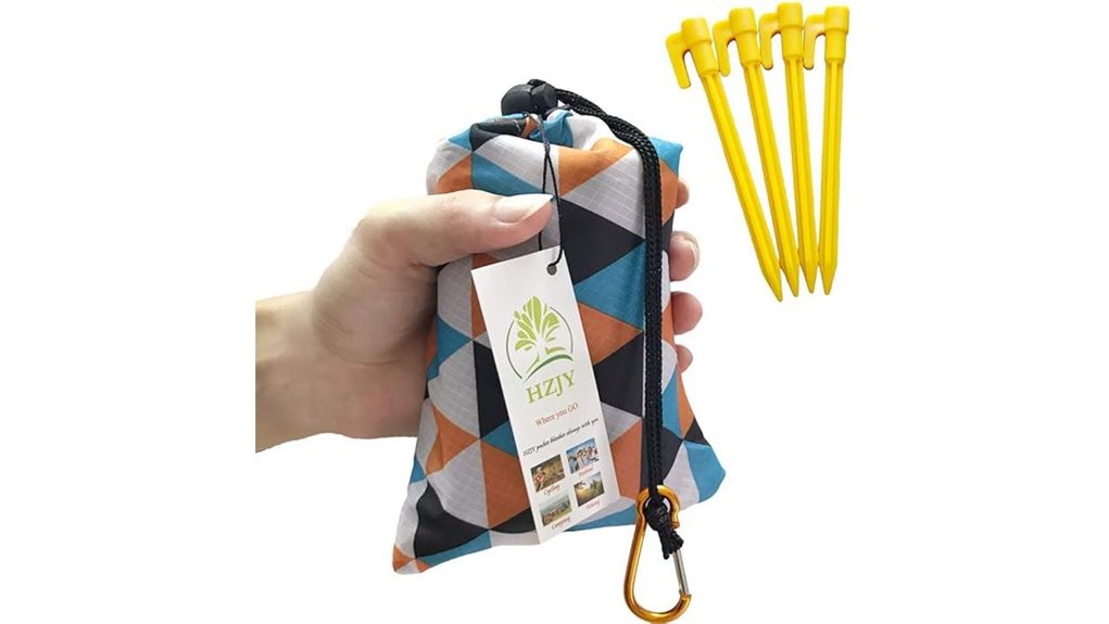 outdoor sandproof camping blanket