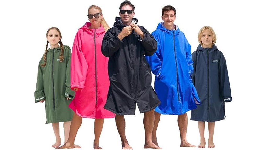 oversized unisex surf parka