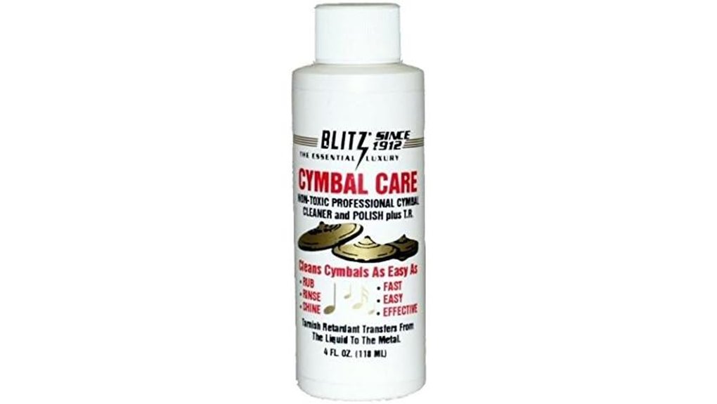 pack of four cymbal care