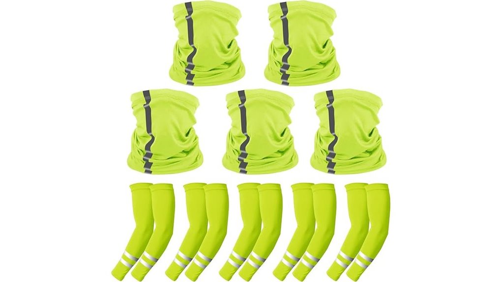 pack of reflective uv sleeves