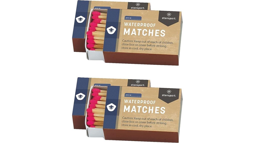 pack of waterproof matches