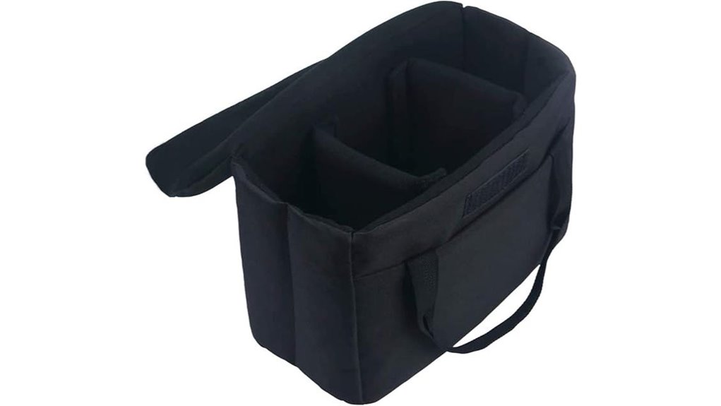 padded dslr lens insert case