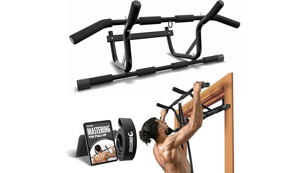 padded grip doorway pull up bar