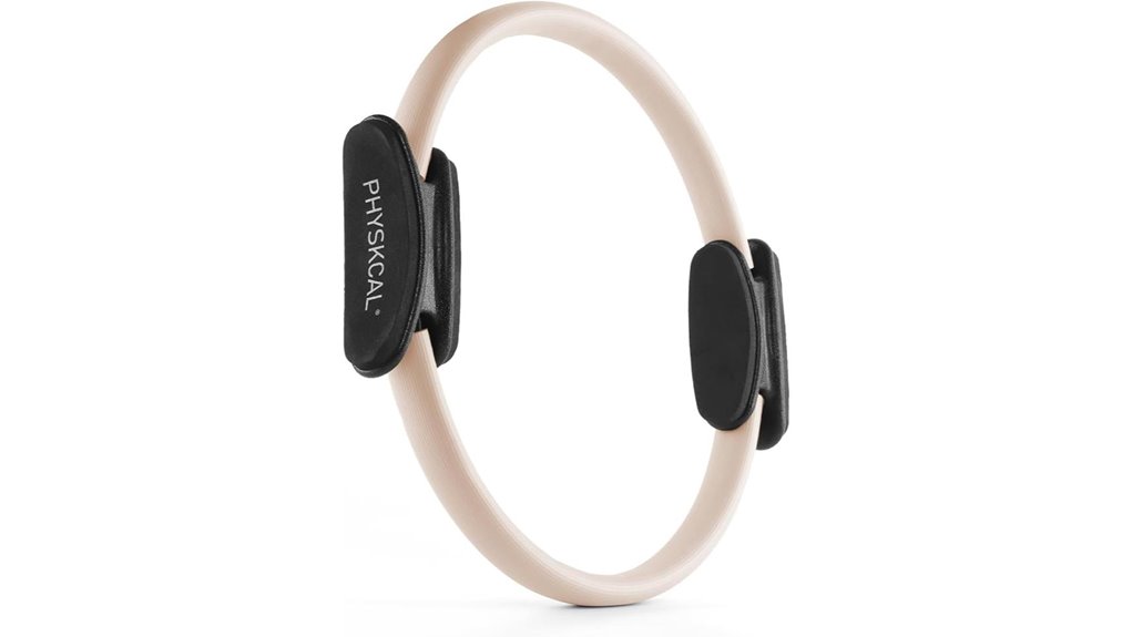 padded handled 15 inch pilates ring