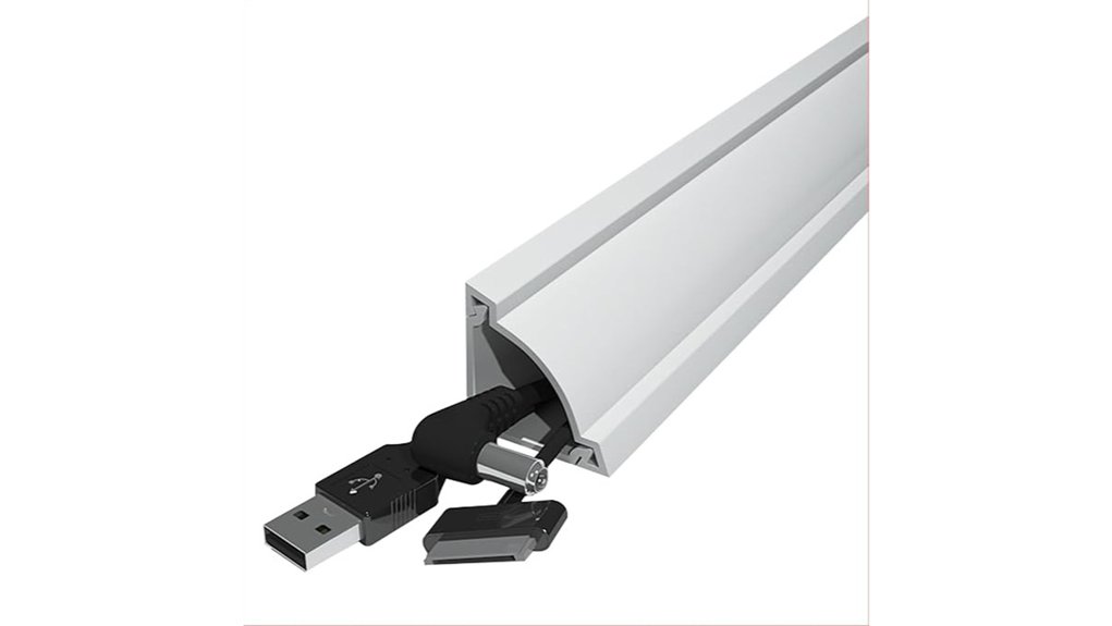 paintable white corner cord cover