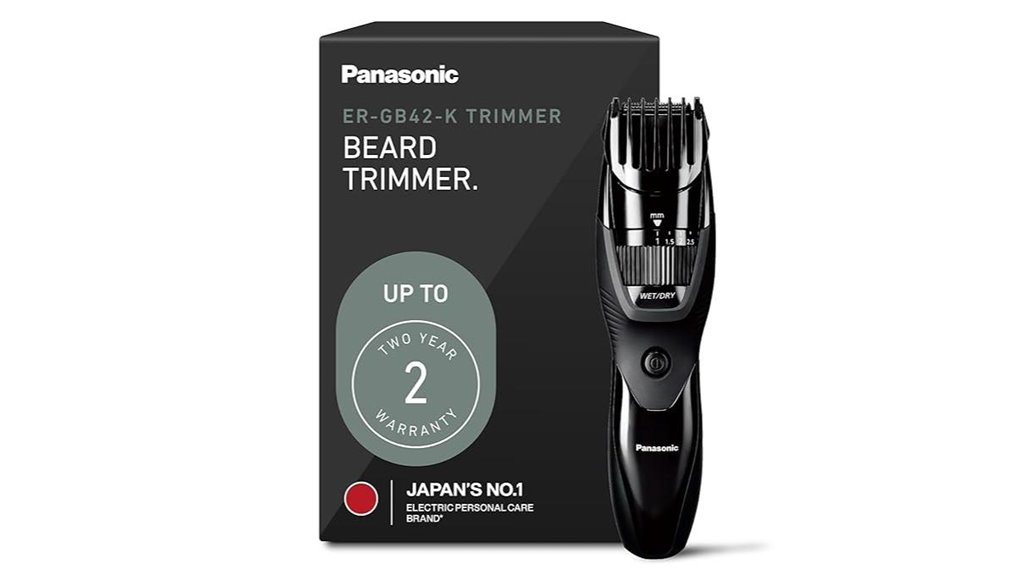 panasonic cordless beard trimmer