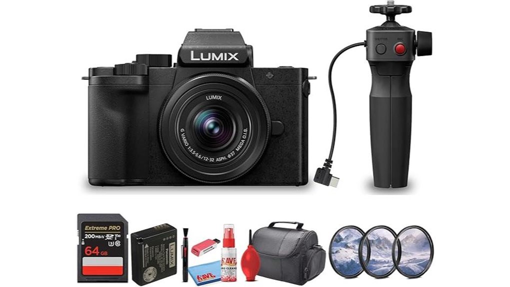 panasonic lumix g100d vlogging kit