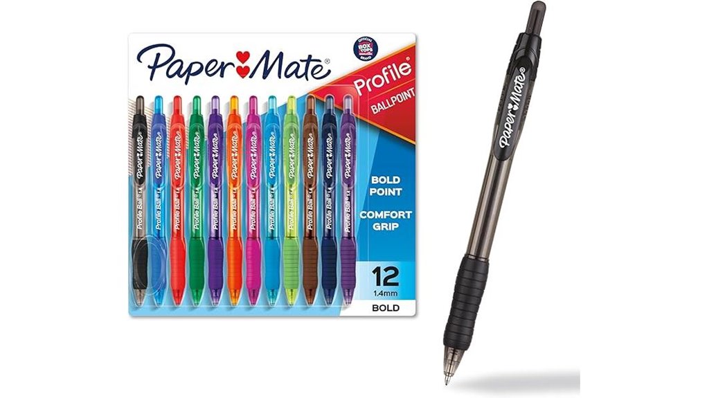 paper mate 1 4mm retractable pens