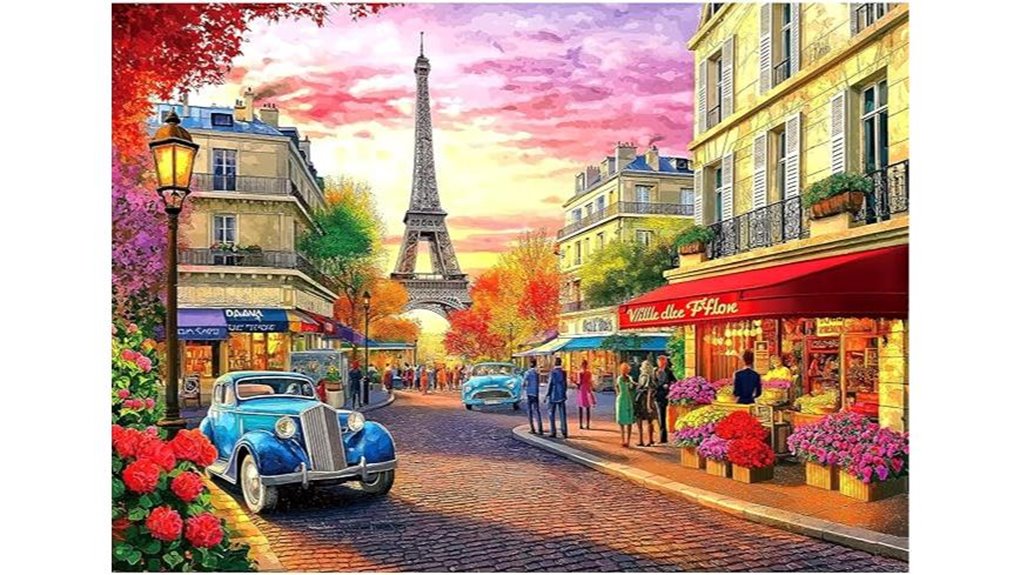 parisian eiffel tower puzzle