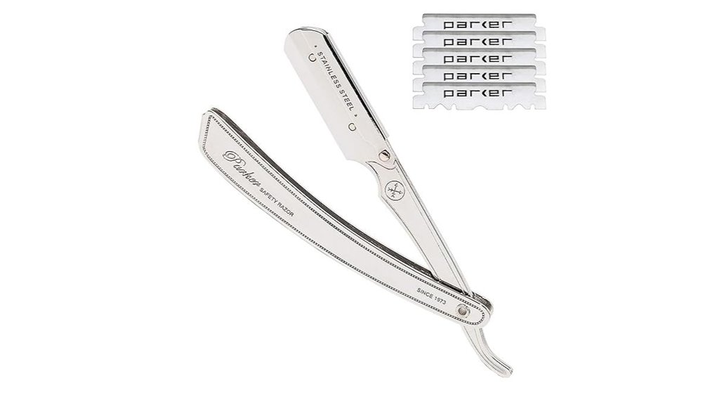 parker srx stainless steel razor