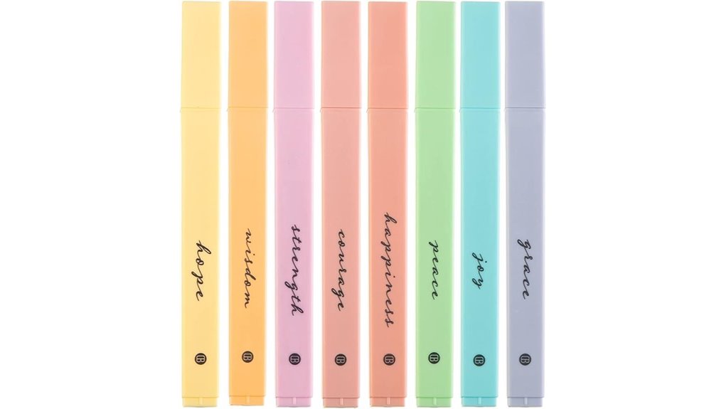 pastel bible highlighter set