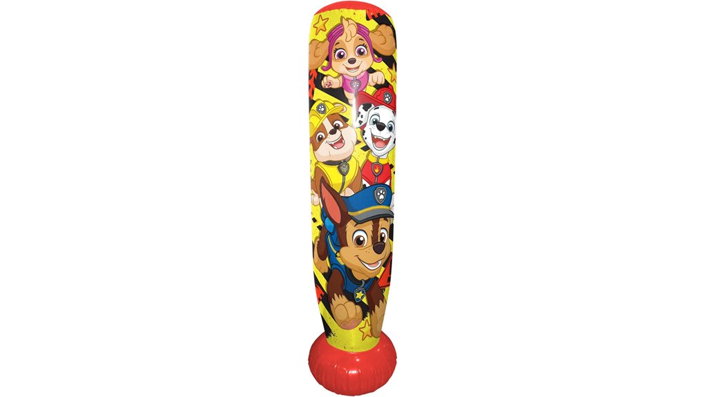 paw patrol 60 inch inflatable bop bag