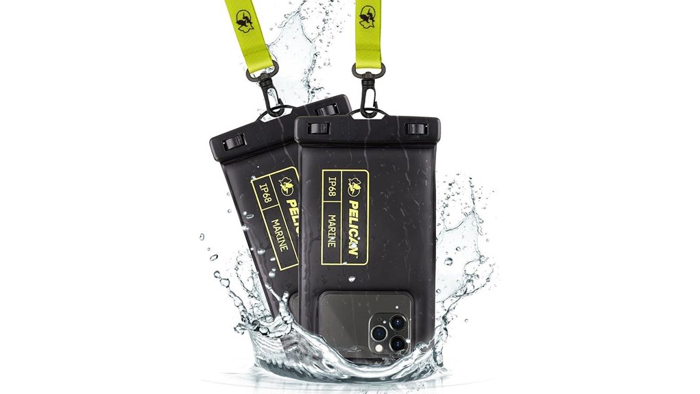 pelican waterproof floating phone pouch