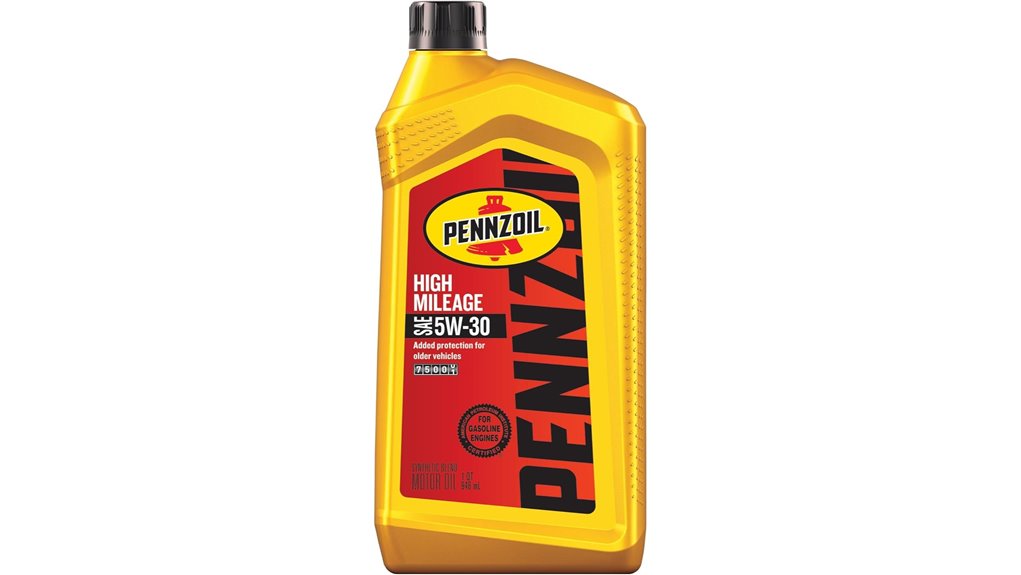 pennzoil high mileage 5w 30