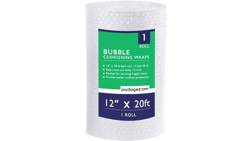 perforated 12 x 20ft bubble wrap