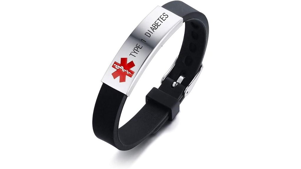 personalized medical alert bracelet