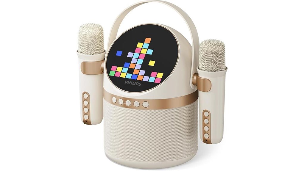 philips portable bluetooth karaoke speaker