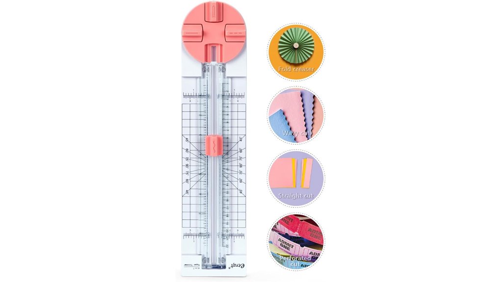 pink 4 in 1 paper trimmer