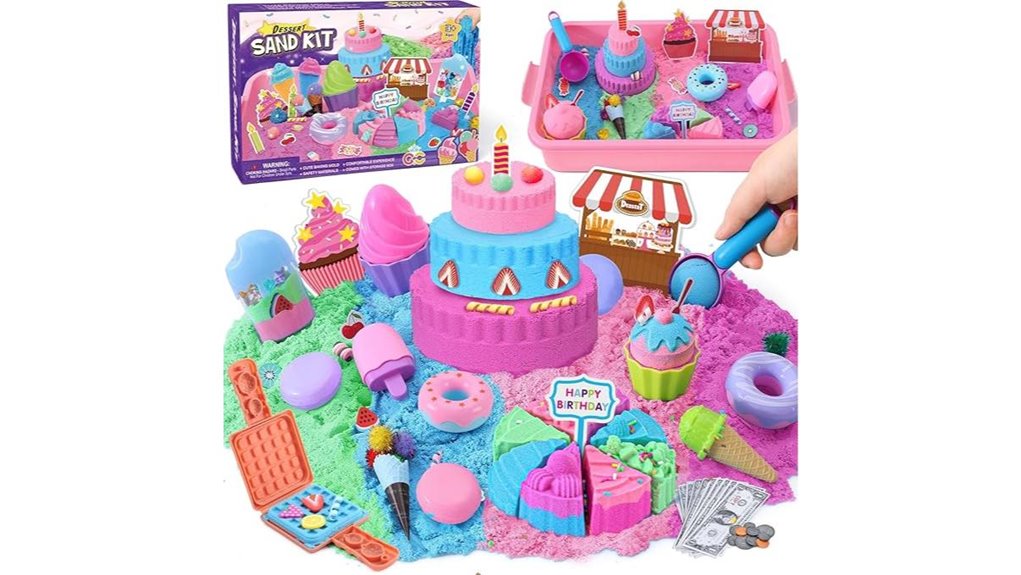 pink ice cream sensory kit