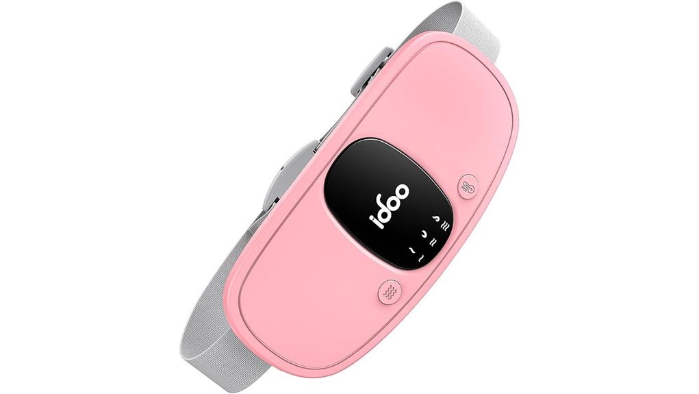 pink idoo cordless heating pad