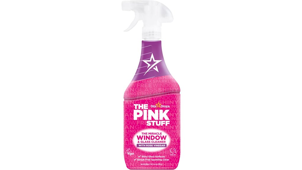 pink stuff window spray