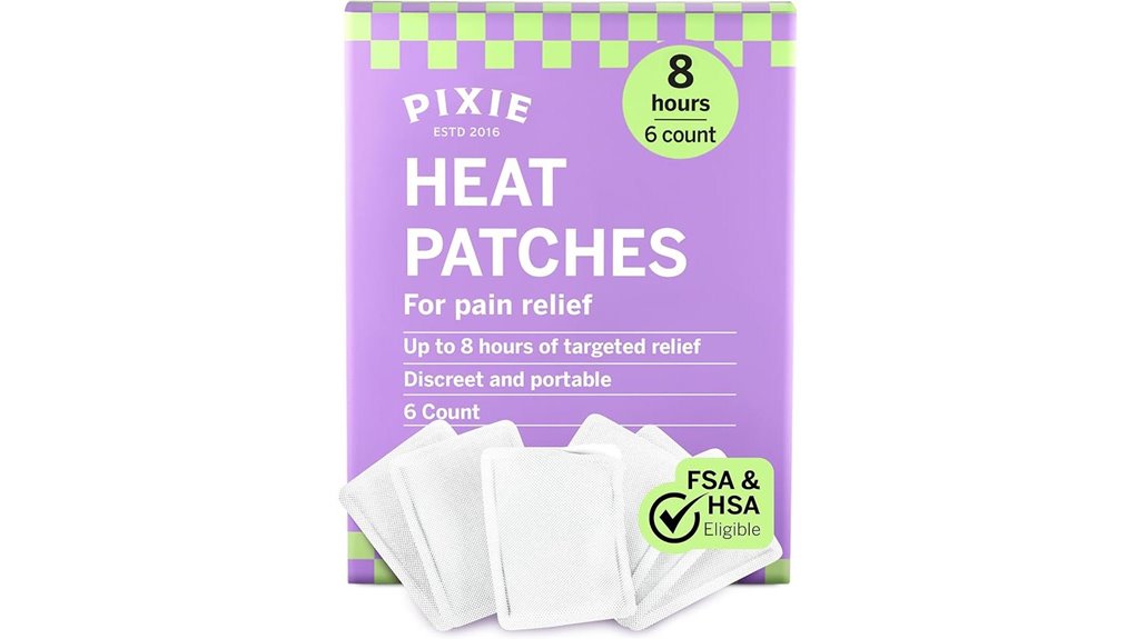 pixie menstrual heat patches