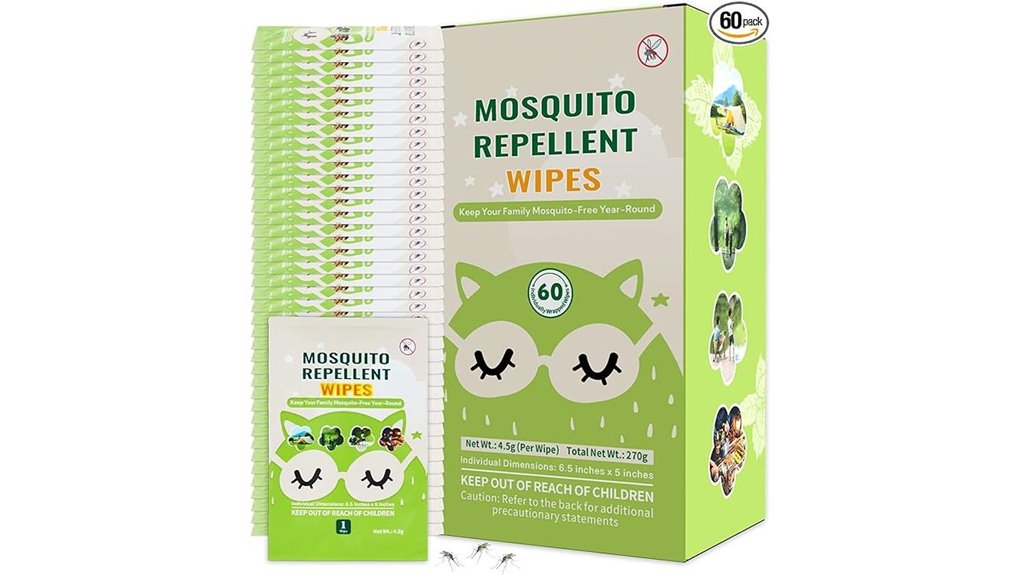 plant based mosquito repellent wipes