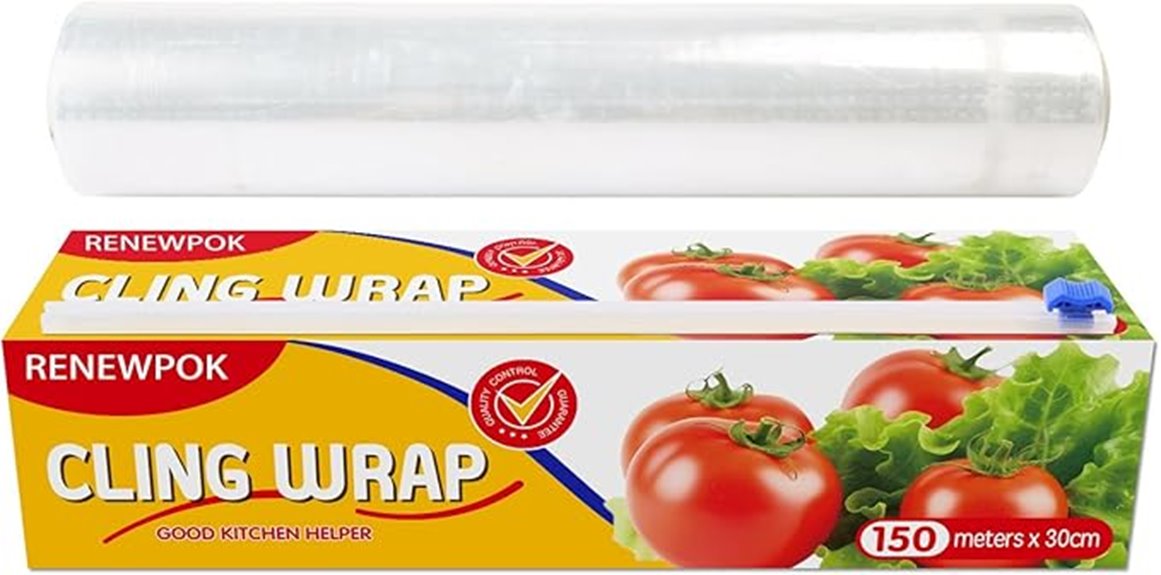 plastic wrap 485 sq ft