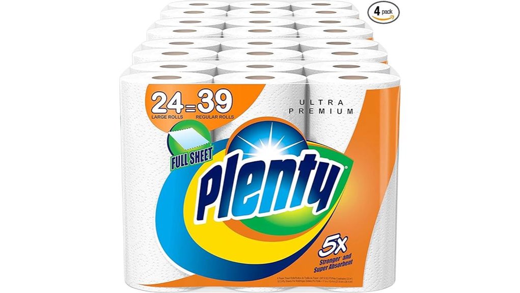 plenty ultra premium paper towels