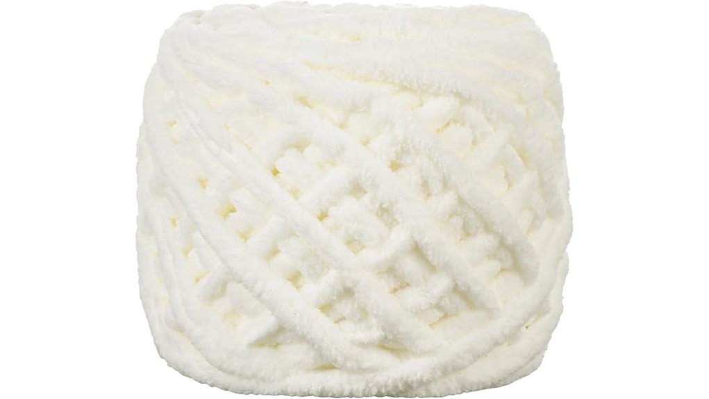 plush chenille chunky baby yarn