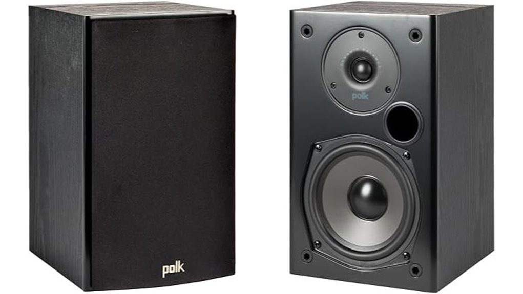 polk audio t15 bookshelf speakers