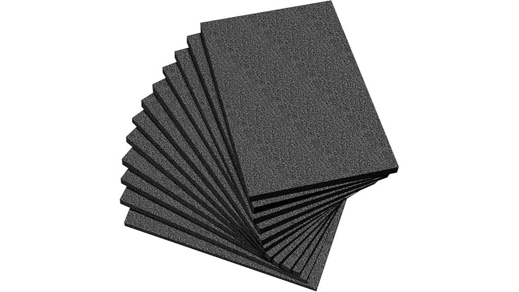 polyethylene foam sheets pack