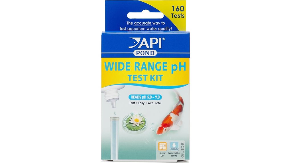 pond wide 160 test ph kit
