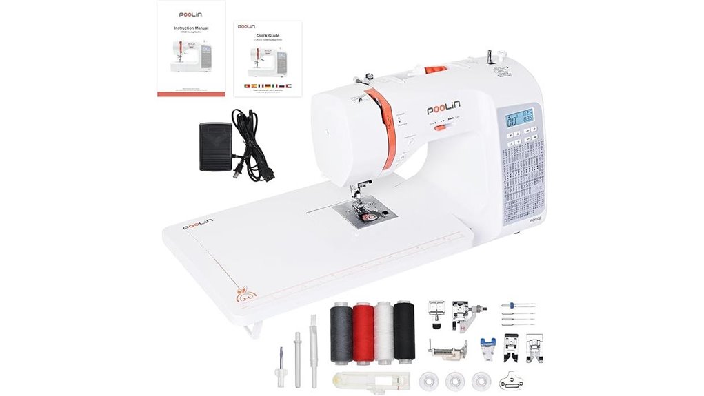 poolin eoc02 computerized sewing machine