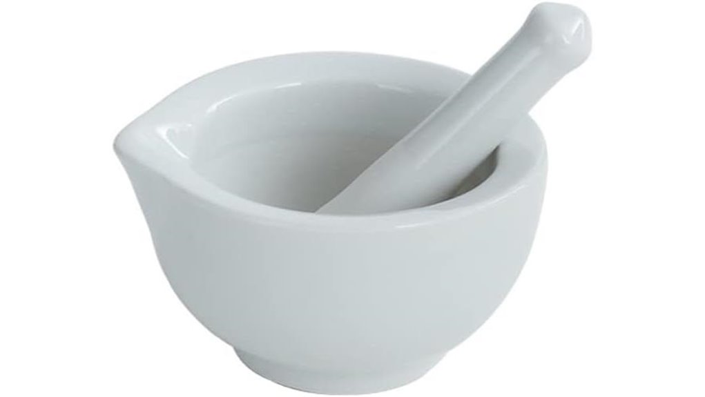 porcelain mortar and pestle