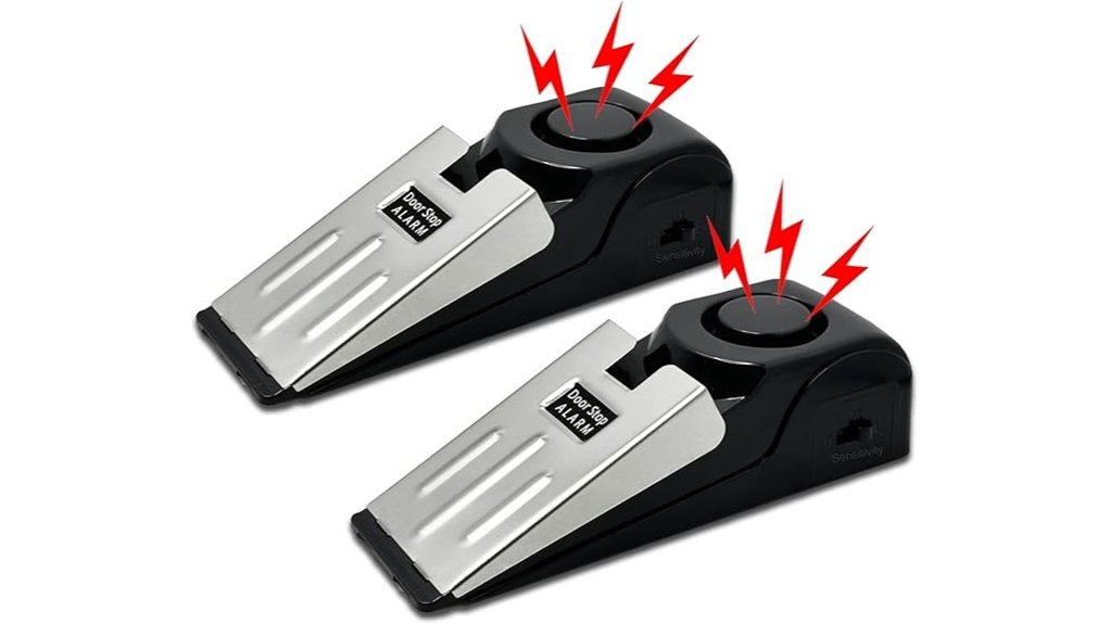 portable 120db door alarm