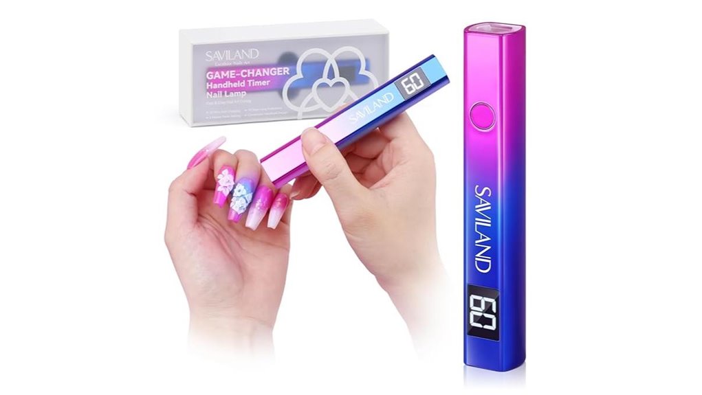 portable 12w uv led nail cure